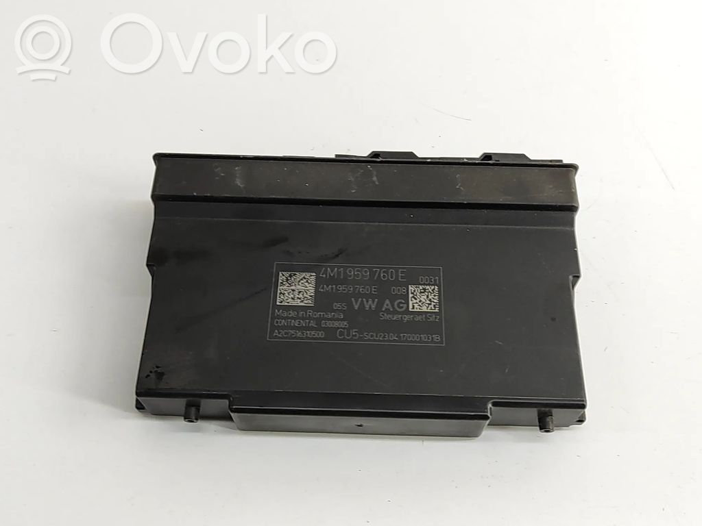 Audi Q7 4M Module de commande de siège 