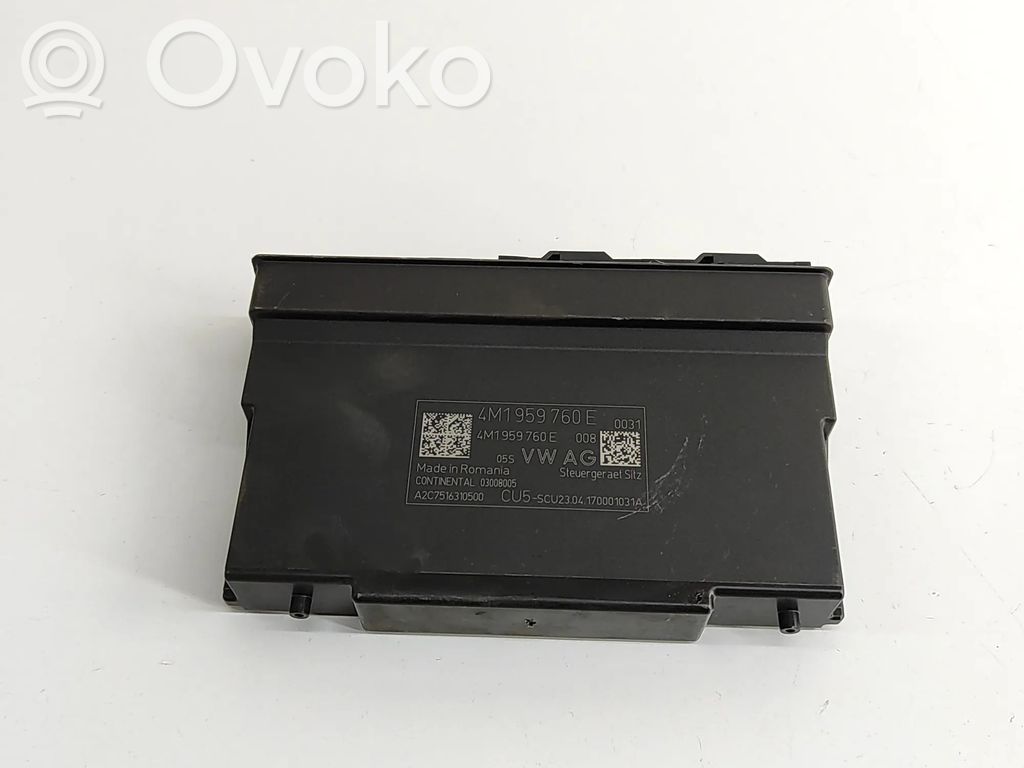 Audi Q7 4M Module de commande de siège 