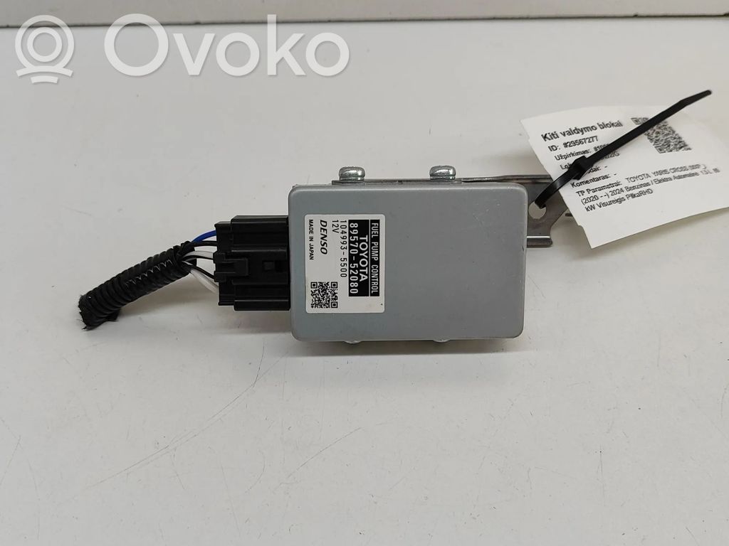 Toyota Yaris Cross Degalų (kuro) siurblio valdymo blokas 