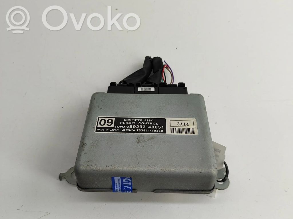 Lexus RX 450H Module de commande suspension pneumatique arrière 