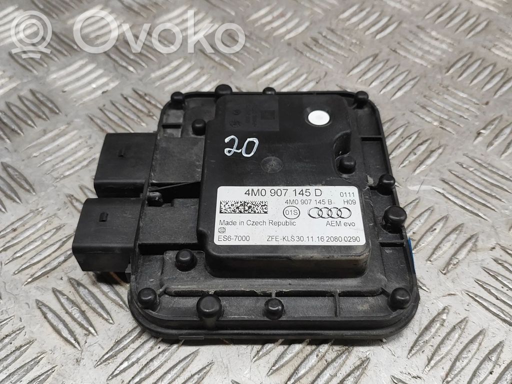 Audi Q7 4M Air suspension control unit module (rear) 