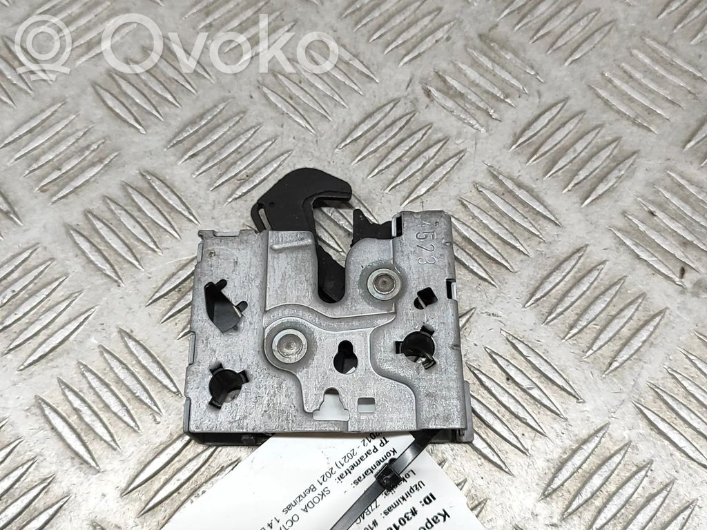 Skoda Octavia Mk3 (5E) Serrure de capot