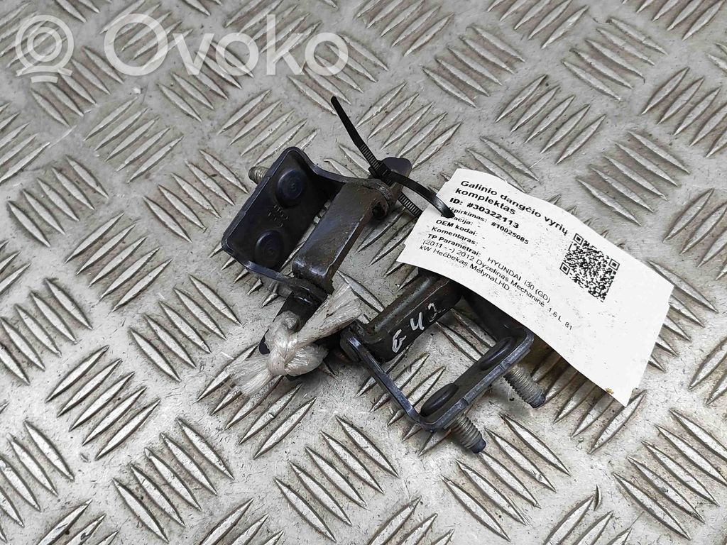 Hyundai i30 Tailgate/trunk/boot hinge 