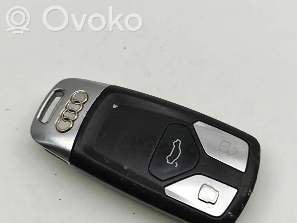 Audi A4 S4 B9 8W Ignition key/card 