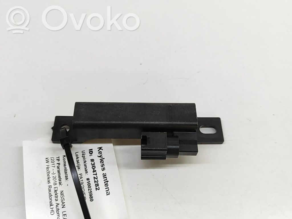 Nissan Leaf II (ZE1) Keyless system antenna 