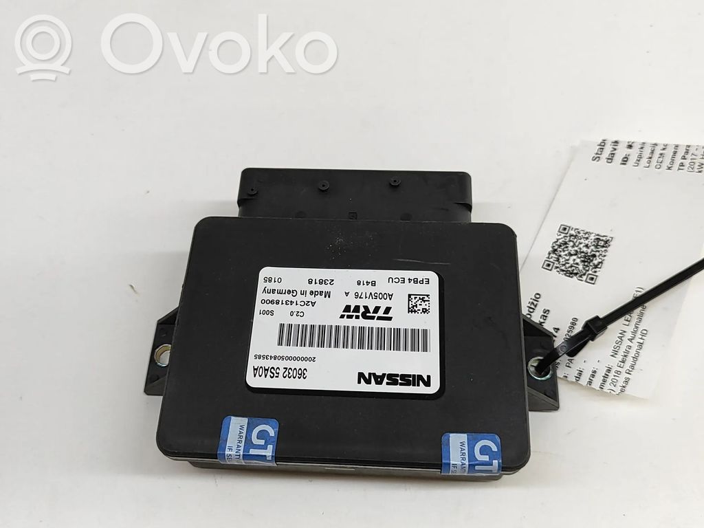 Nissan Leaf II (ZE1) Moduł / Sterownik hamulca postojowego EMF 