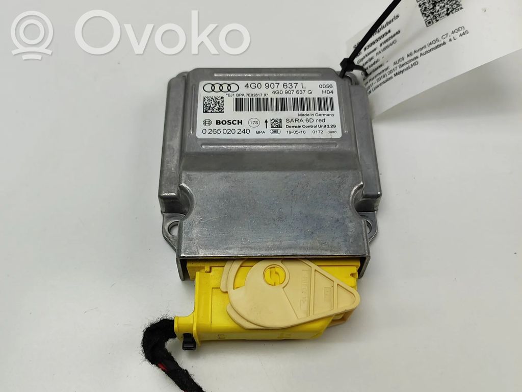 Audi RS6 C7 Sterownik / Moduł Airbag 