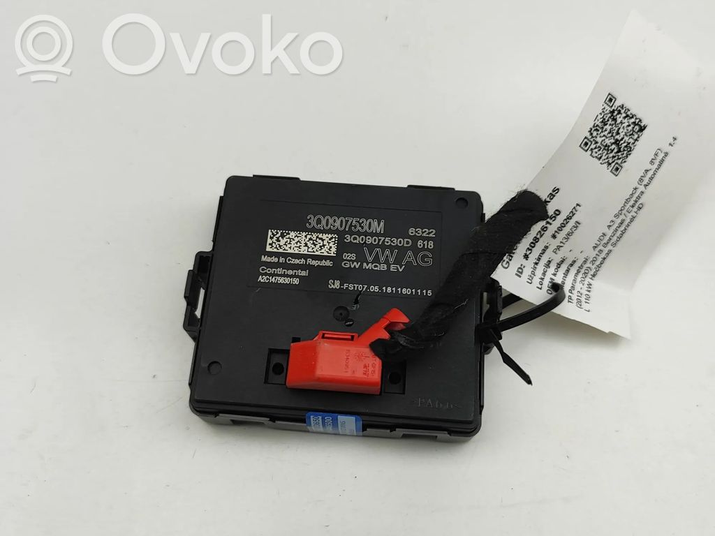 Audi A3 S3 8V Módulo de control Gateway 