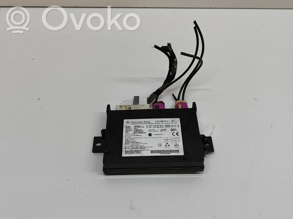 Mercedes-Benz Sprinter W907 W910 Moduł / Sterownik Bluetooth 