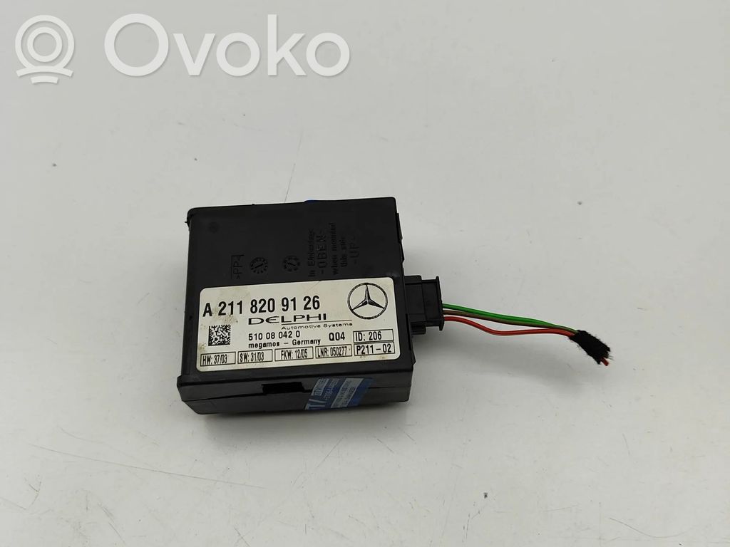Mercedes-Benz SLK R171 Centralina/modulo allarme