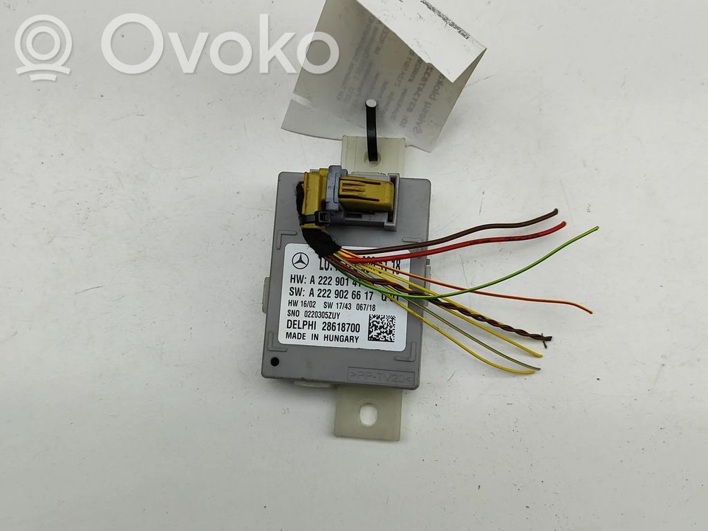 Module d'éclairage LCM   A2229014103,A2229026617,28618700,A2229005118