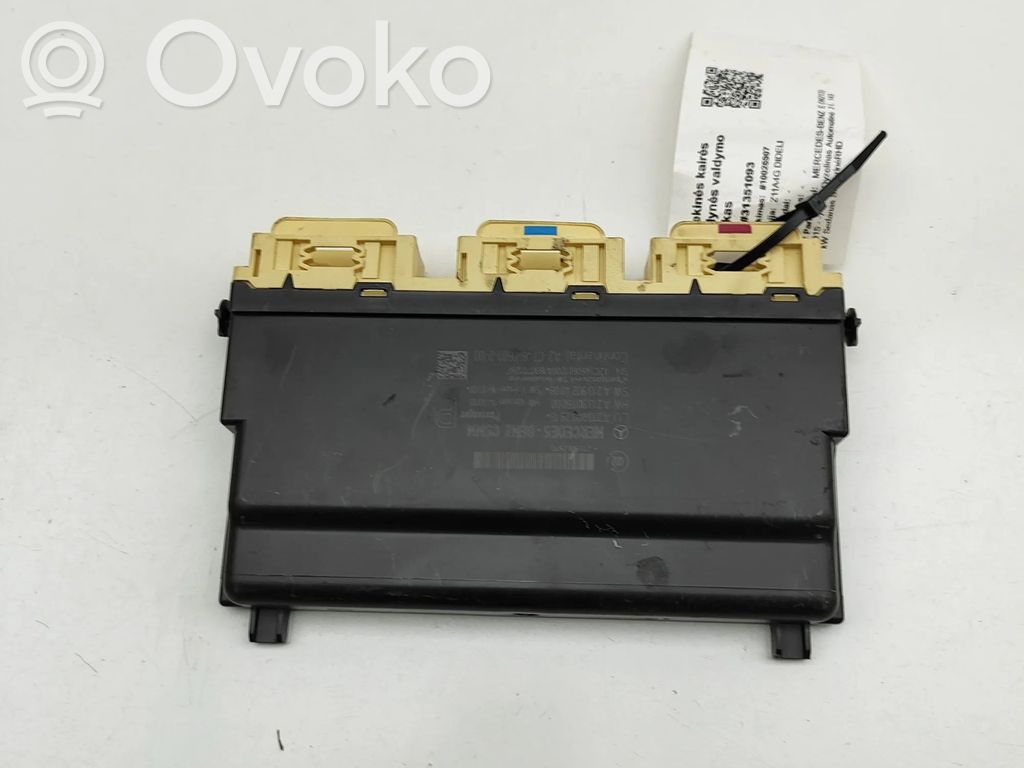 Module de commande de siège   A2139015000,A2139024008,A2139002813