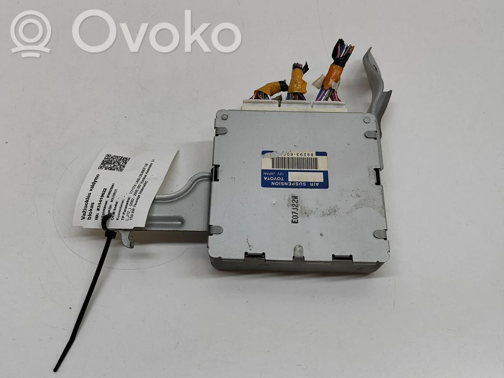 Toyota Land Cruiser (J120) Module de commande suspension 