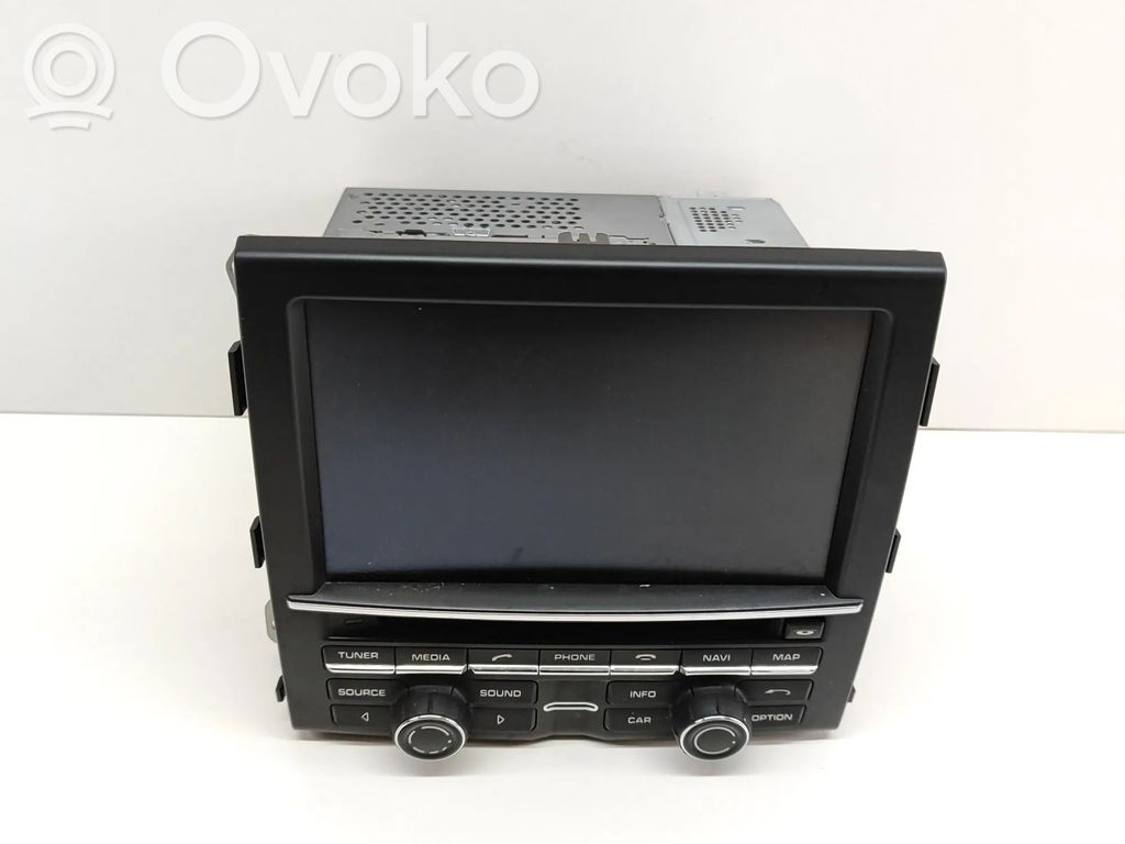 Porsche Cayenne (92A) Panel / Radioodtwarzacz CD/DVD/GPS 