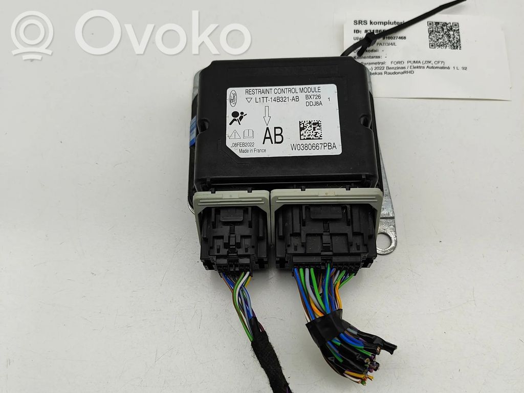 Ford Puma Airbag control unit/module 