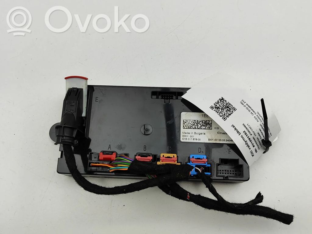 Climate control unit   1EE907007B,5HB017676,1EE907007D