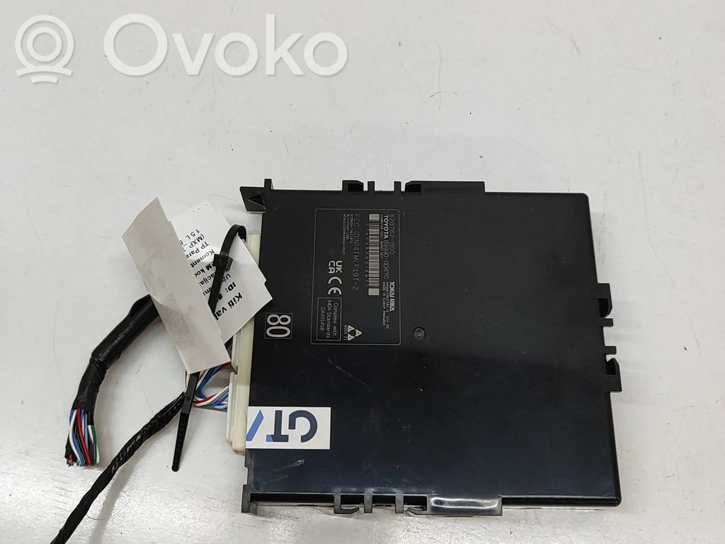 Toyota Yaris Cross Moduł / Sterownik systemu uruchamiania bezkluczykowego 