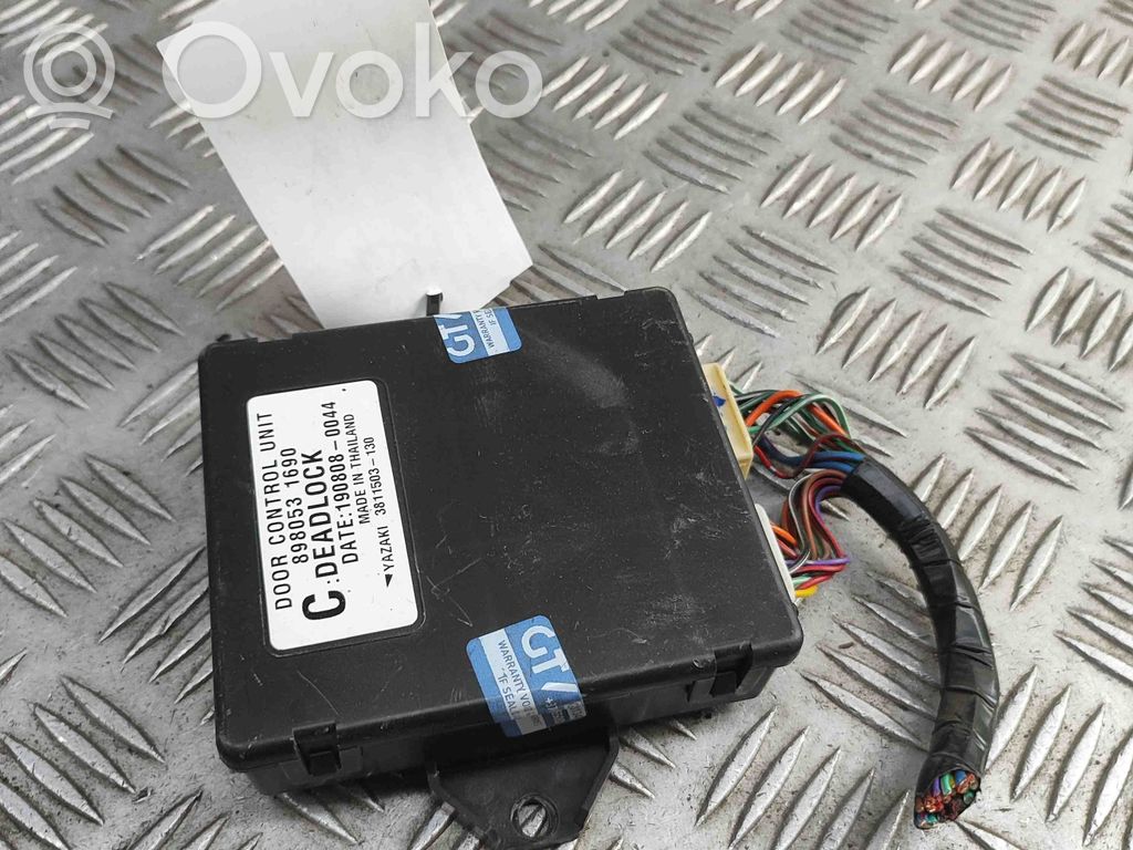 Isuzu D-Max Door central lock control unit/module 