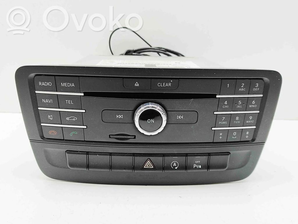 Mercedes-Benz CLA C117 X117 W117 Panel / Radioodtwarzacz CD/DVD/GPS 