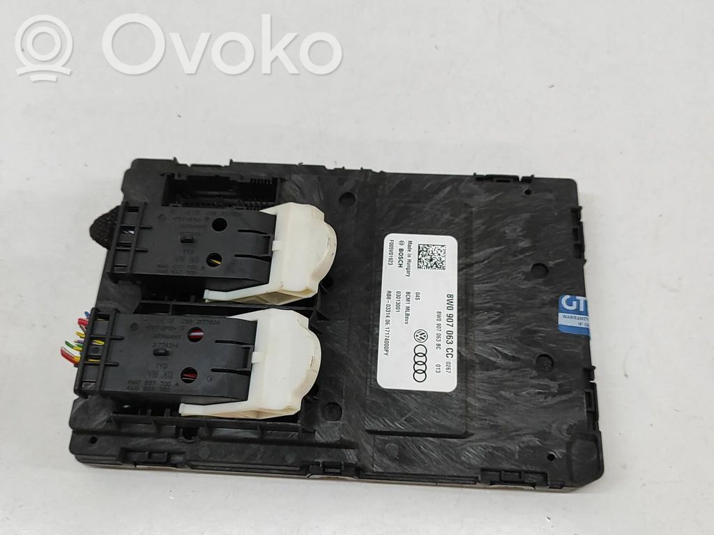 Audi A4 S4 B9 8W Module de contrôle carrosserie centrale 