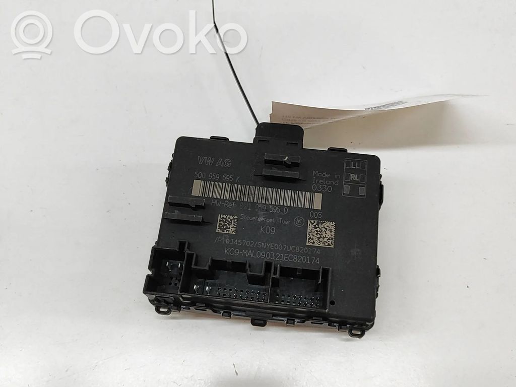 Unidad de control/módulo de la puerta   8W1959595D,5Q0959595K