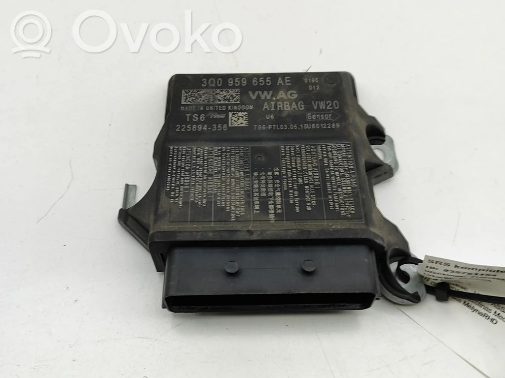 Centralina/modulo airbag   3Q0959655AE