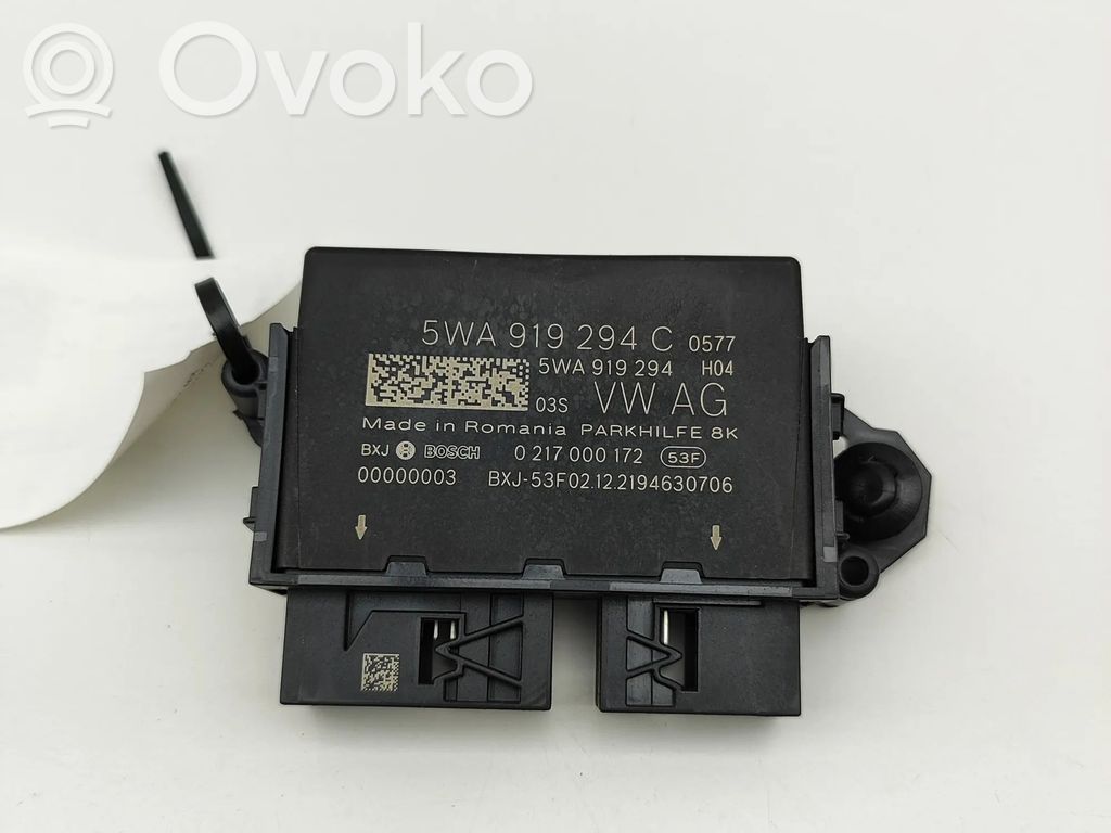 Volkswagen Golf VIII Unitate/modul de comandă parcare PDC 