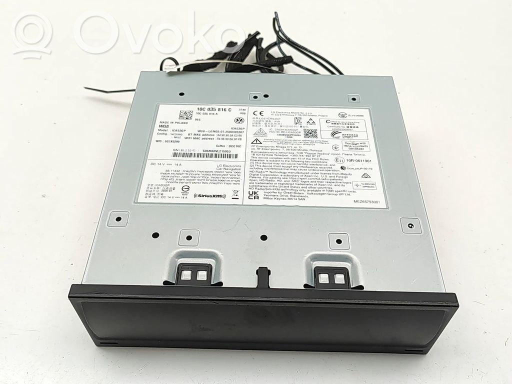 GPS navigation control unit/module   10C035816C,10C035816A