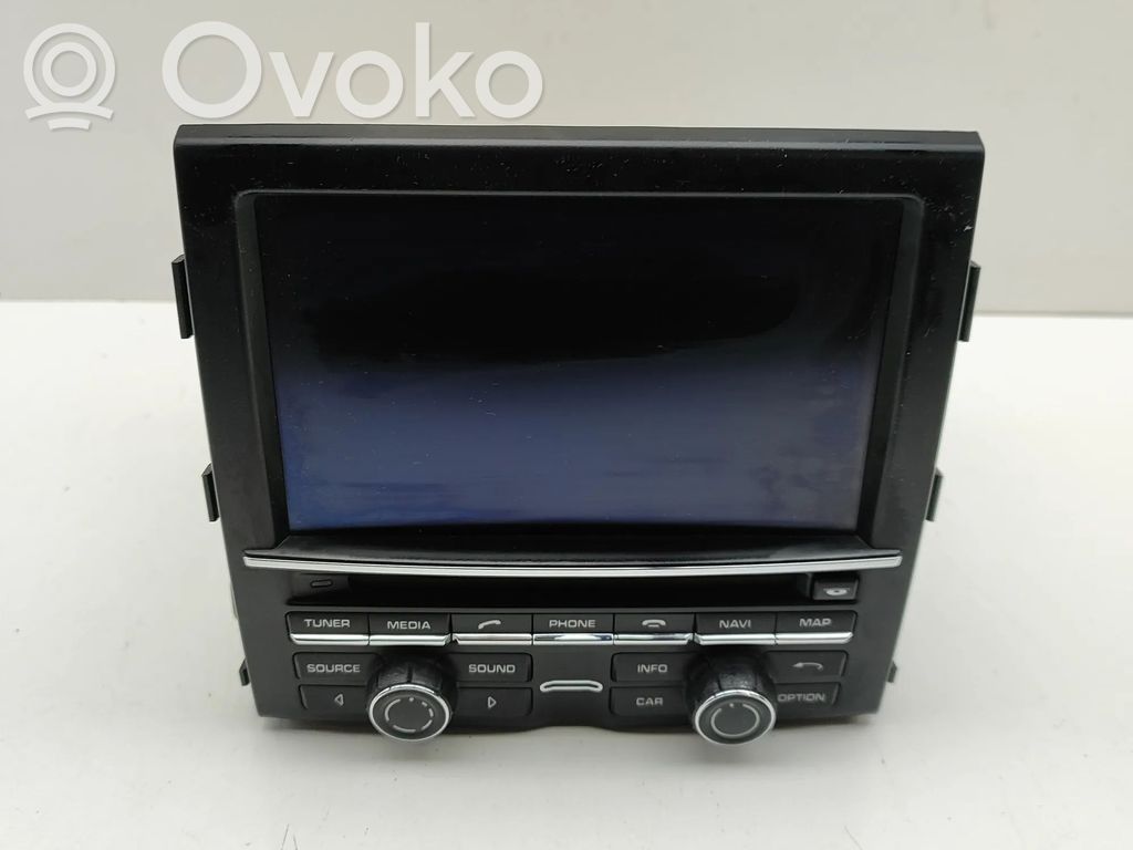 Porsche Cayenne (92A) Panel / Radioodtwarzacz CD/DVD/GPS 