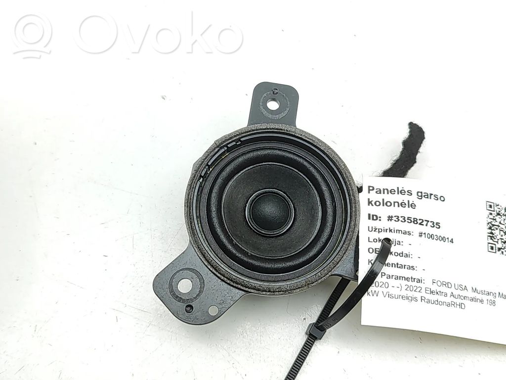 Ford Mustang Mach-E Altavoz del panel 