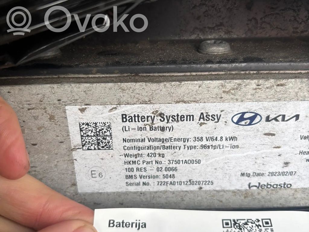 KIA Niro Batteria auto elettrica / ibride