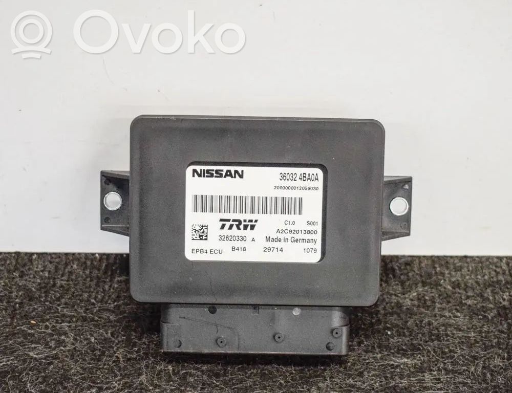 Nissan Qashqai Centralina/modulo EMF freno posteriore 