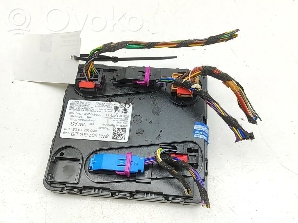Central body control module   8W0907064DB,5DK011079