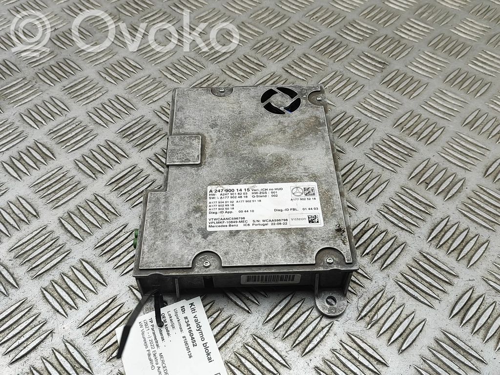 Mercedes-Benz EQB Muut laitteet 