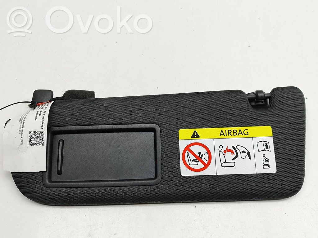 Sun visor   4KE857551A