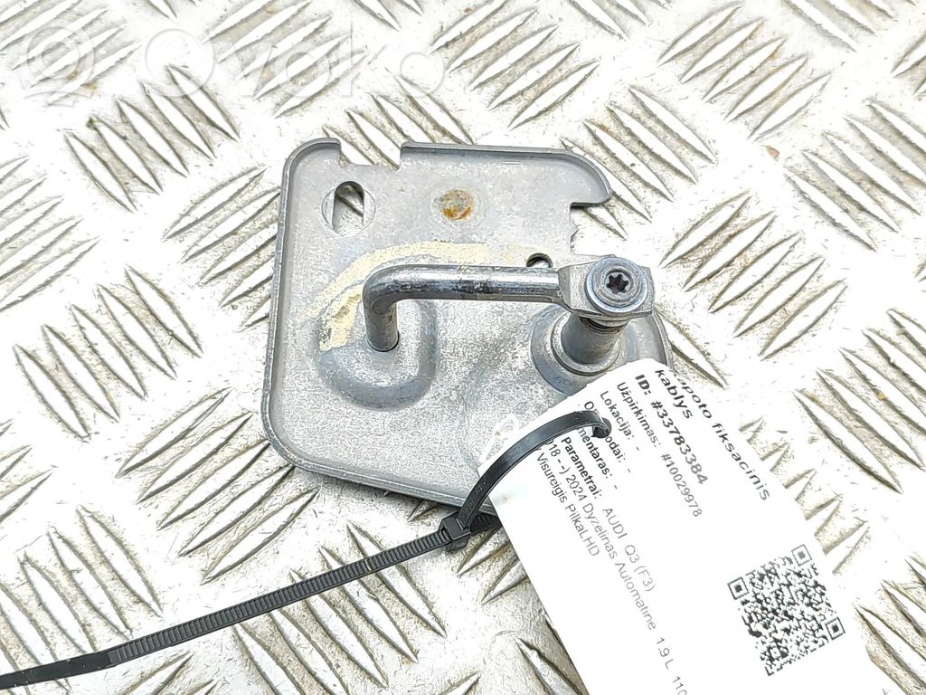 Audi Q3 F3 Système poignée, câble ouverture de capot 