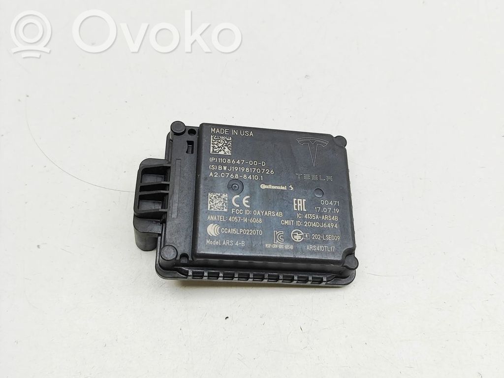Tesla Model 3 Distronic sensor radar 