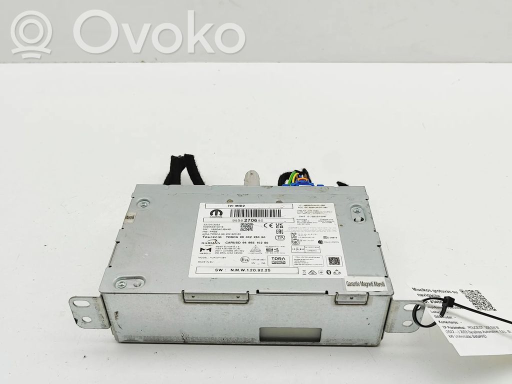 Peugeot 308 Panel / Radioodtwarzacz CD/DVD/GPS 