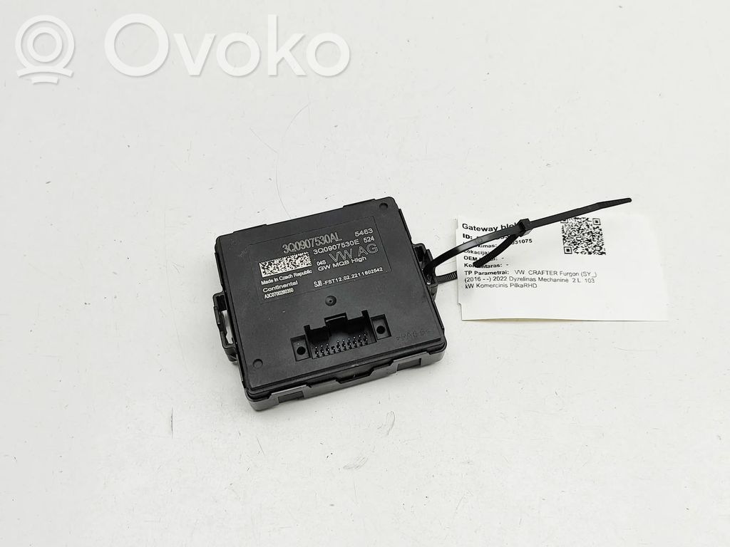 Módulo de control Gateway   3Q0907530AL,3Q0907530E,A3C0700260350