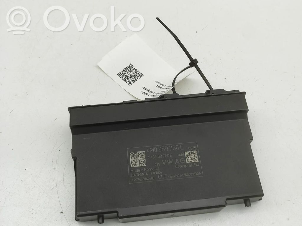 Audi Q7 4M Seat control module 