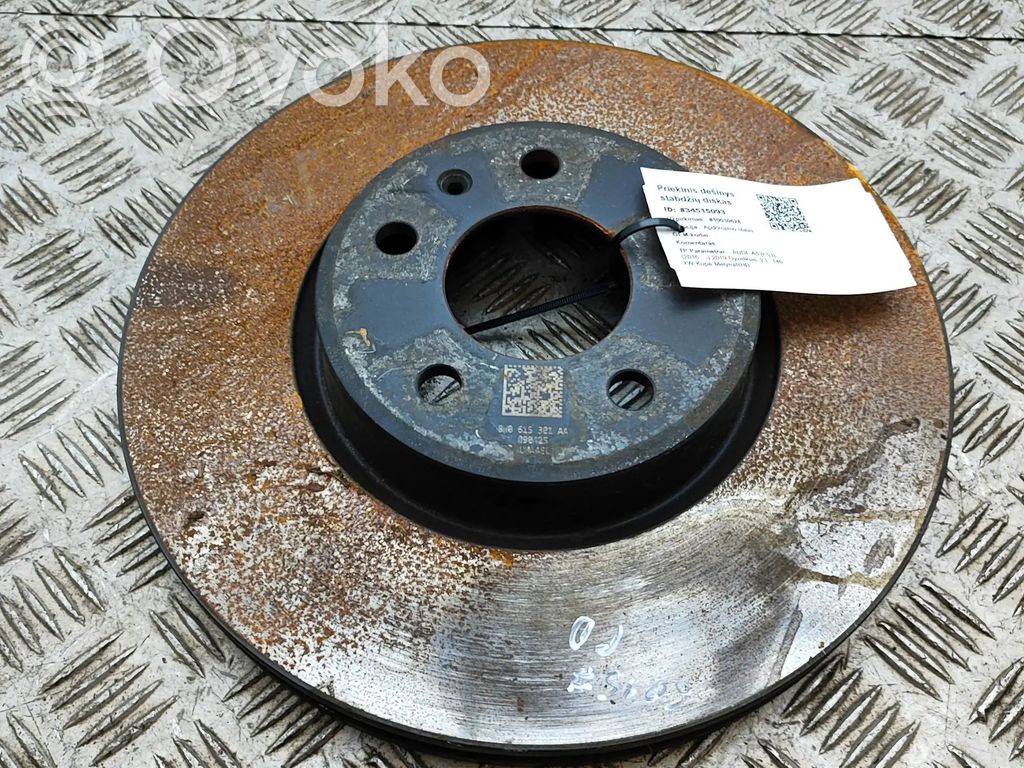 Etujarrulevy   8W0615301AA