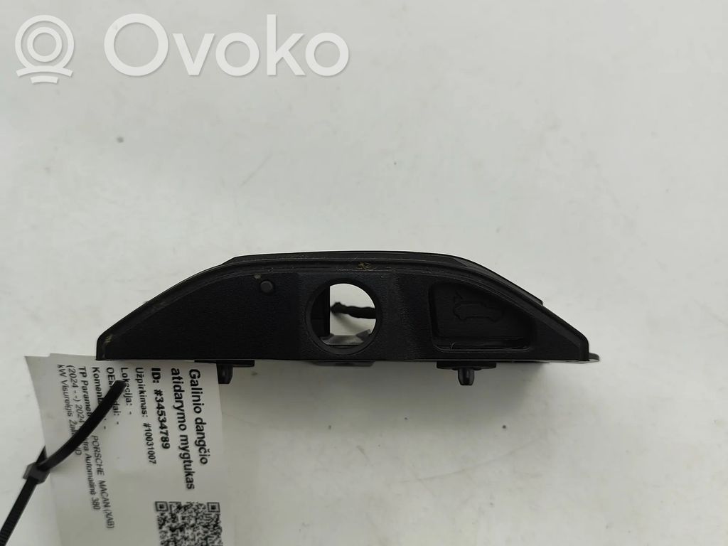 Tailgate/boot open switch button   95C860583B,95C813193