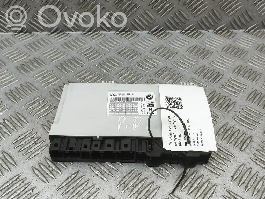 BMW 4 F32 F33 Module de commande de siège 