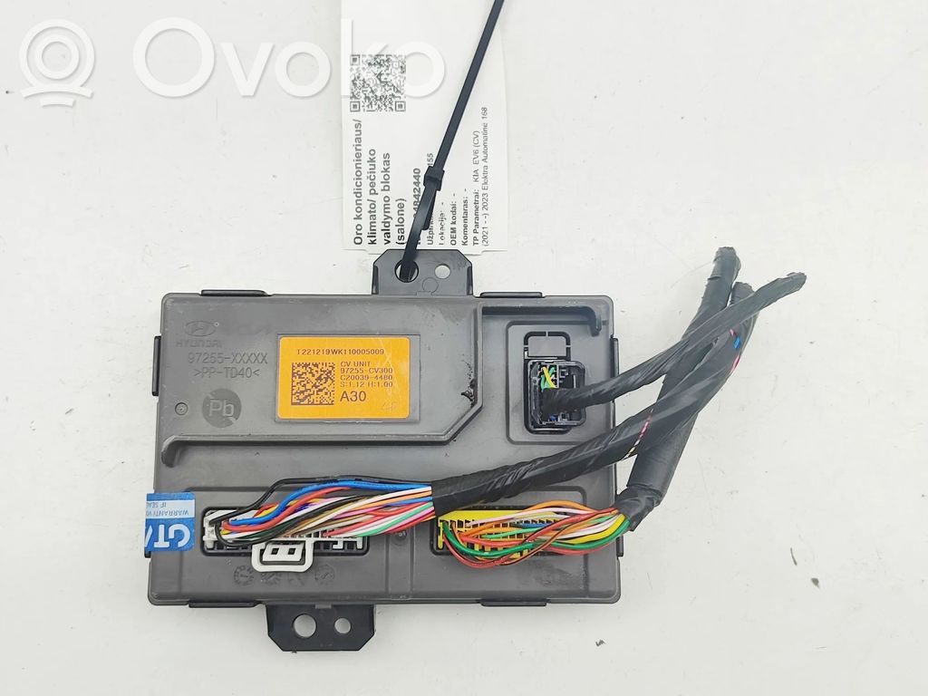 KIA EV6 Climate control unit 