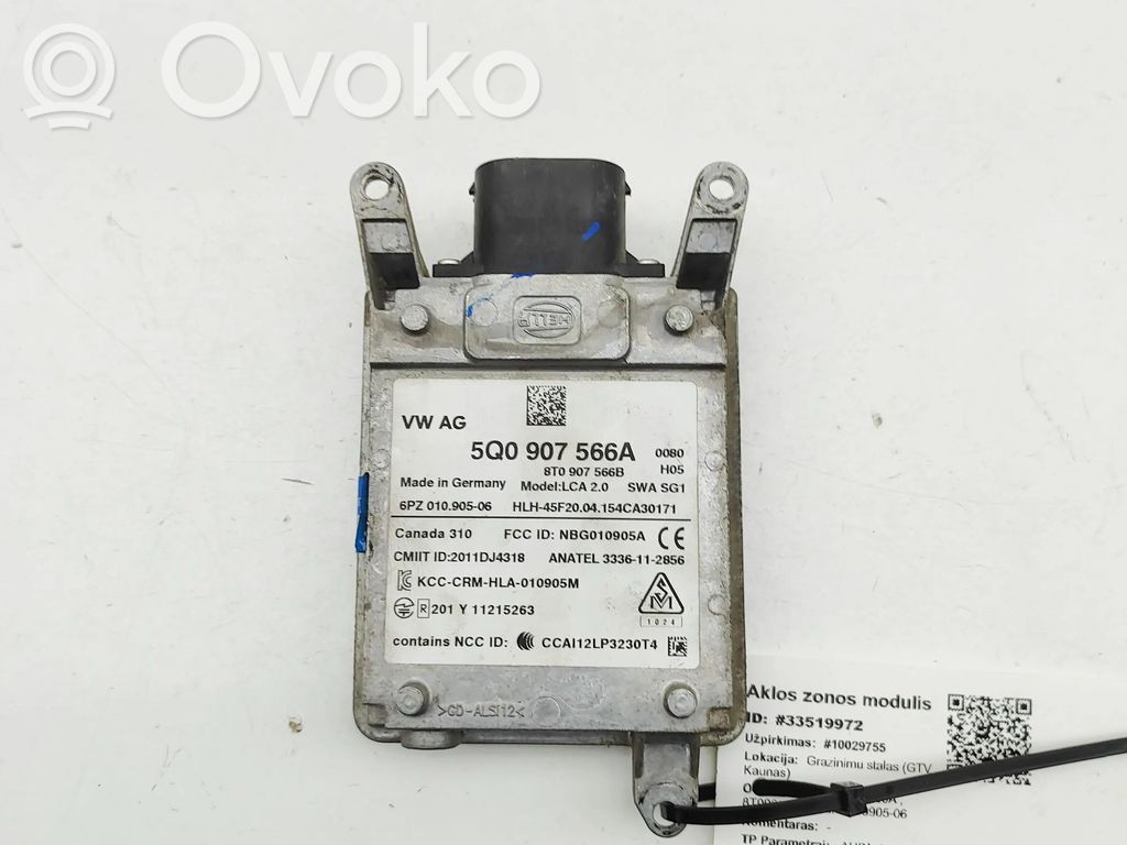 Audi A3 S3 8V Módulo de control de punto muerto 