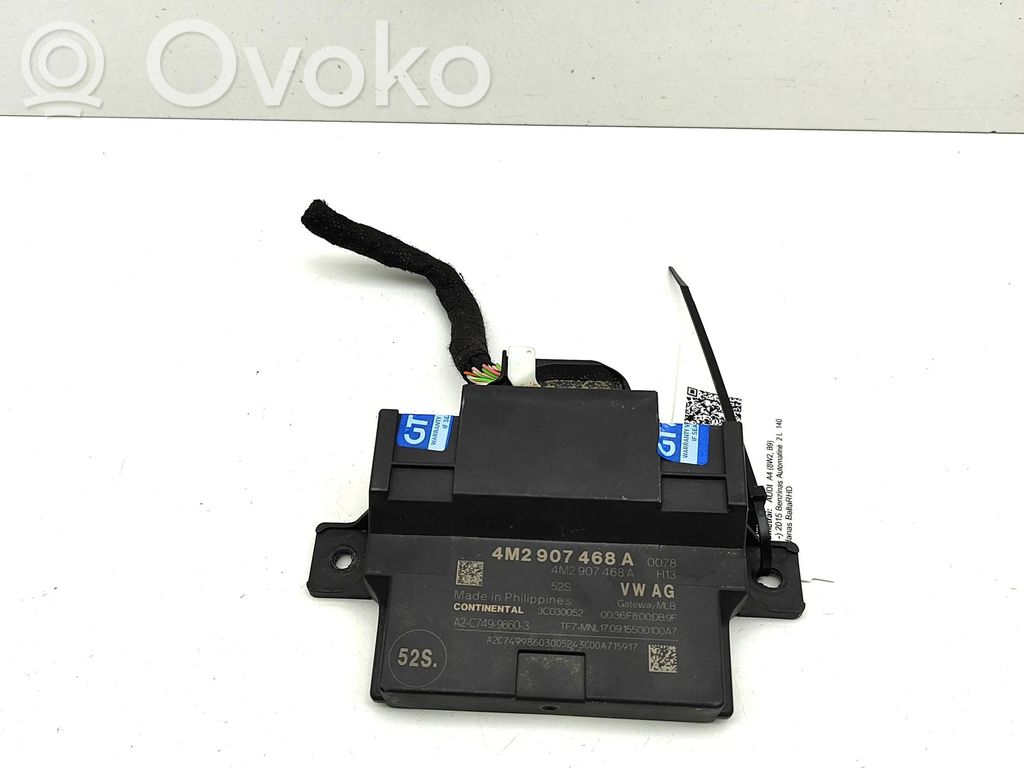 Audi A4 S4 B9 8W Gateway control module 