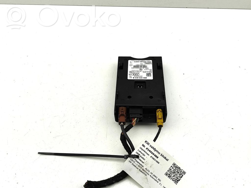 Audi A4 S4 B9 8W Muut laitteet 