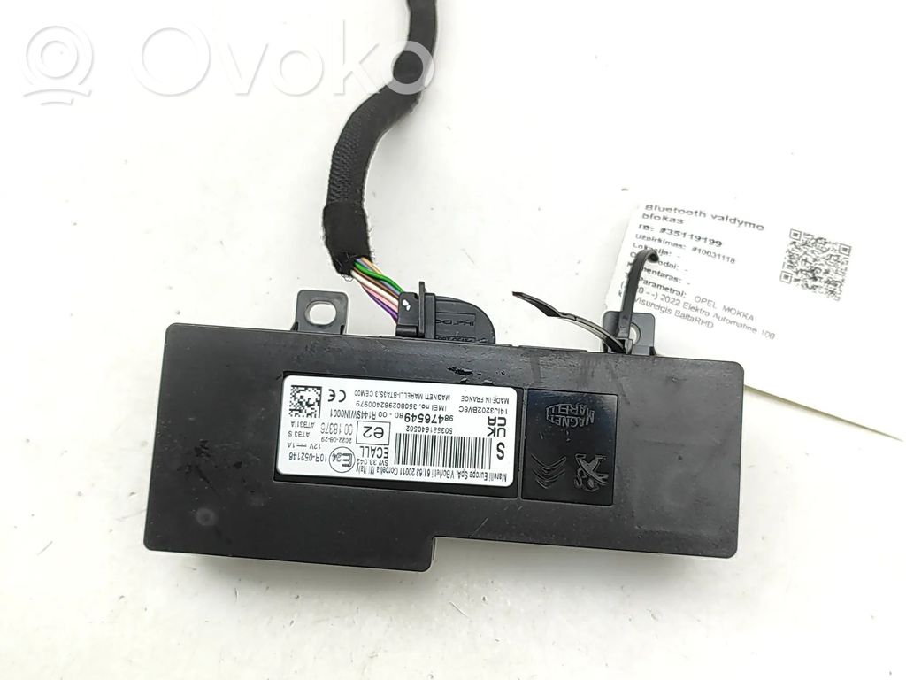 Opel Mokka B Bluetooth Modul Steuergerät 