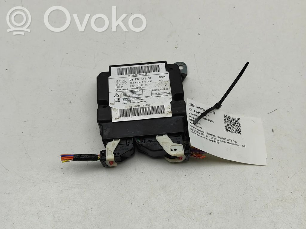 Toyota ProAce City Airbag control unit/module 