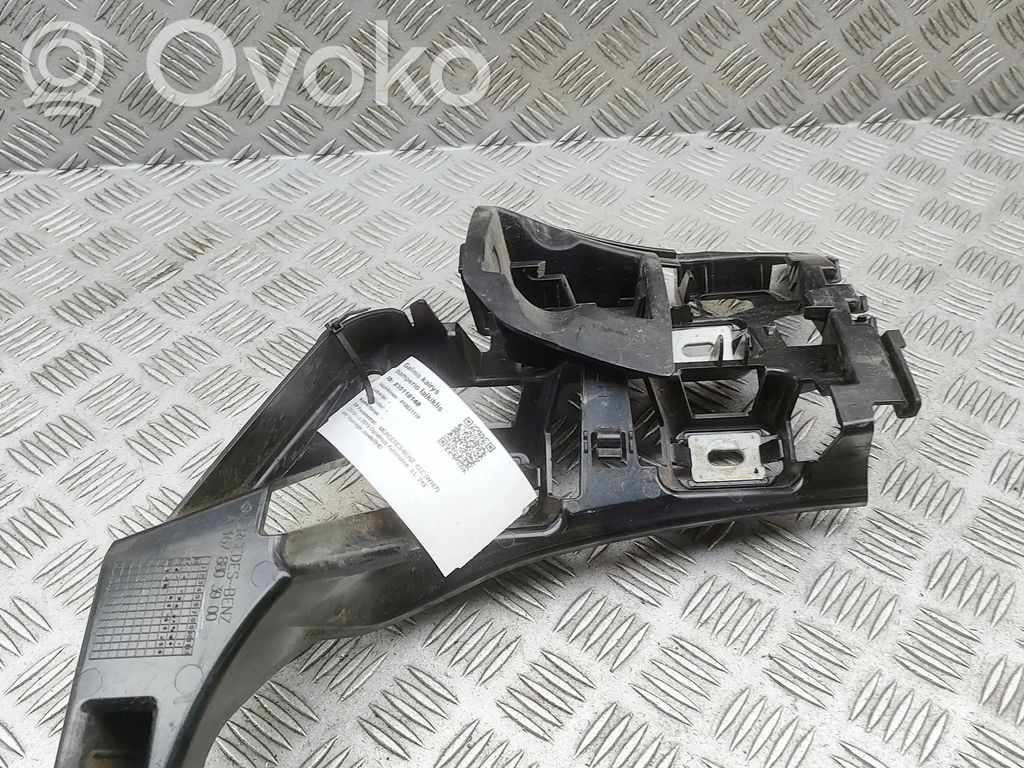 Mercedes-Benz GLE W167 Staffa di rinforzo montaggio del paraurti posteriore